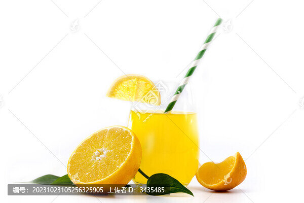 一杯橙汁