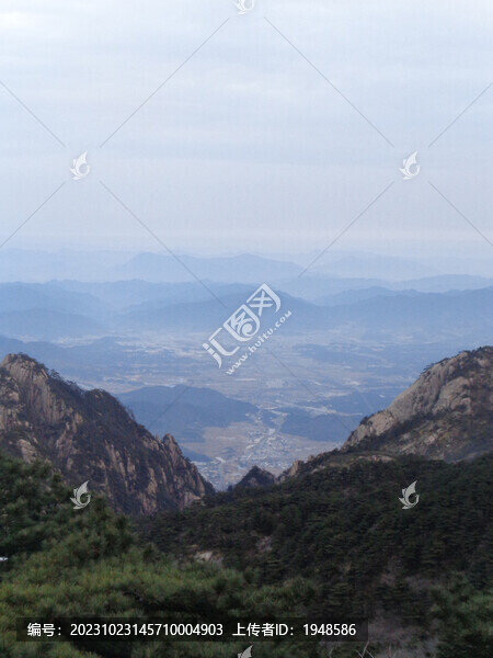 黃山峽谷