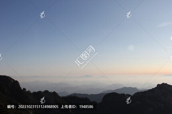 黃山云霧