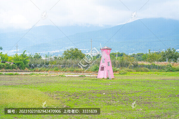 粉色風(fēng)車