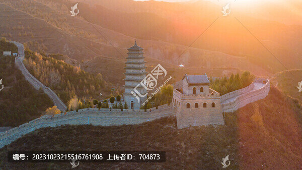 雁門關(guān)長城風(fēng)光