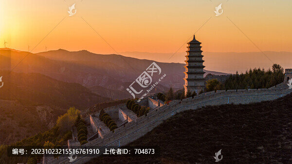 雁門關(guān)長城風(fēng)光