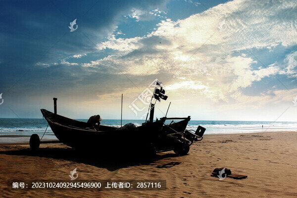 海灘漁船