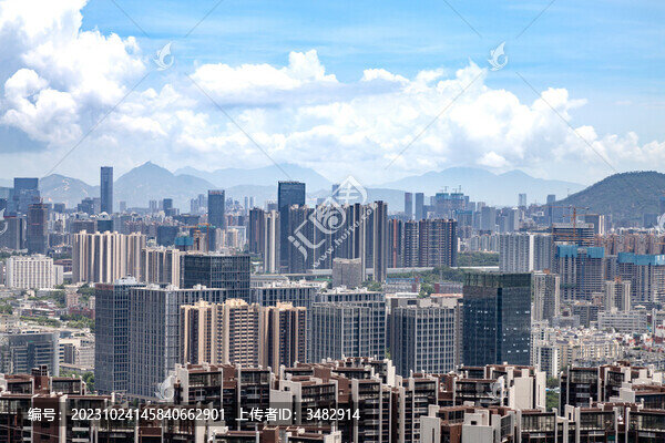 深圳城市風(fēng)光高樓大廈