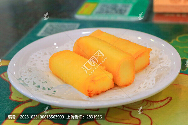 廣東佛山特色小吃炸牛奶