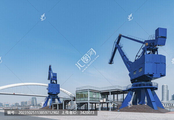 上海世博公園景點(diǎn)港機(jī)