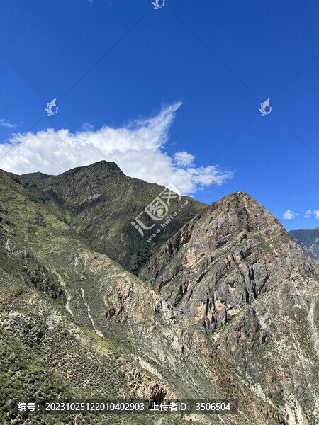 山體巖石