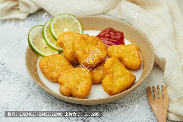香酥香辣炸雞塊
