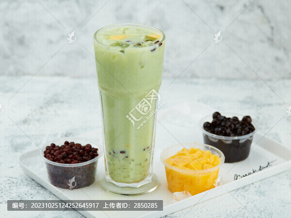 奶茶店抹茶奶茶