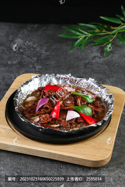 鐵板牛肉片