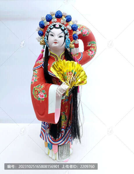 惠山泥人楊貴妃