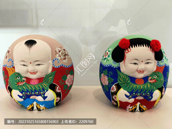 惠山泥人團(tuán)阿福