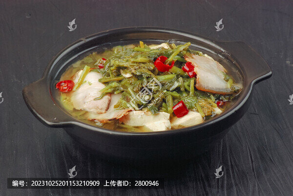 雪里紅燉豆腐