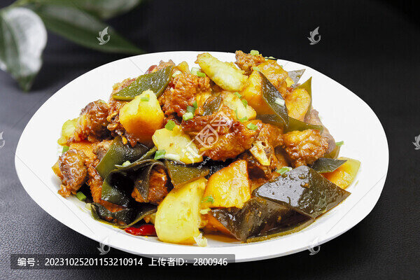 壓鍋排骨土豆海帶