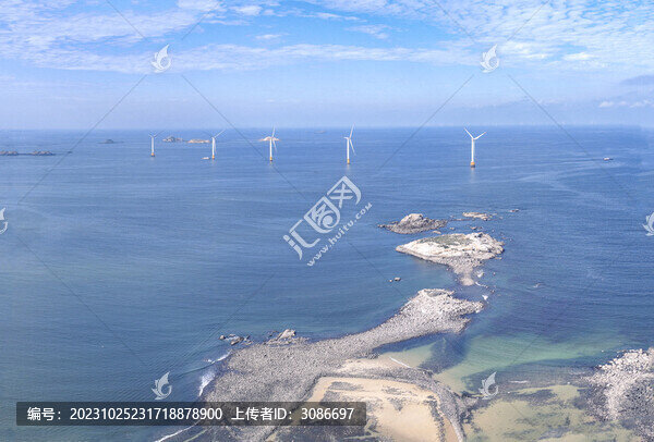 航拍福建平潭島環(huán)島路風(fēng)光