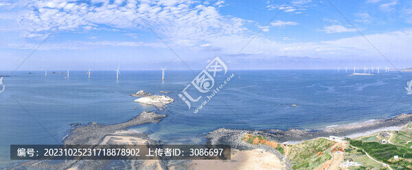 航拍福建平潭島環(huán)島路風(fēng)光