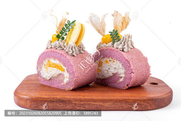 紫薯蛋糕卷
