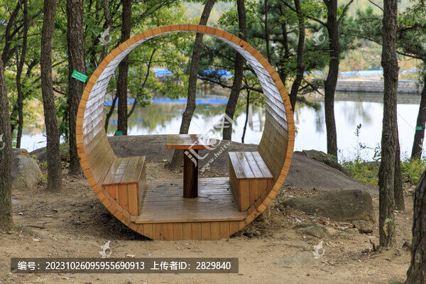 游客休息座椅