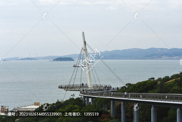 廈門山海健康步道盼歸塔