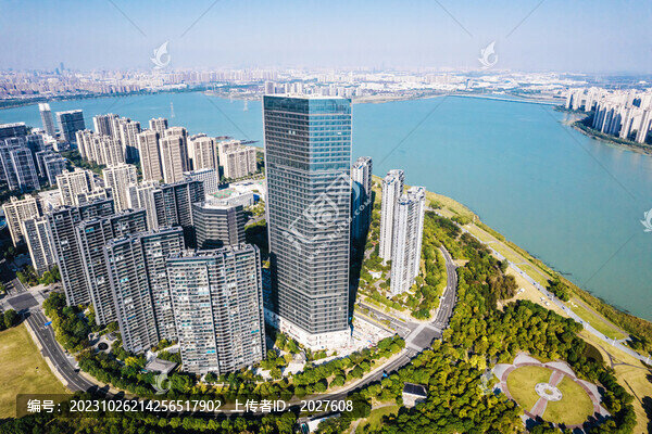 蘇州市吳中區(qū)太湖新城航拍
