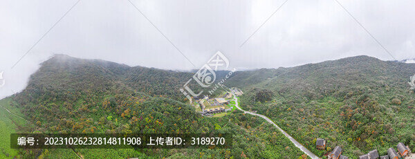 重慶金佛山山頂全景