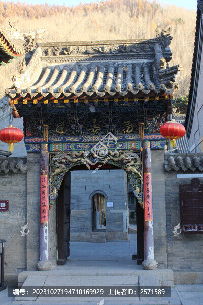 古建筑門樓