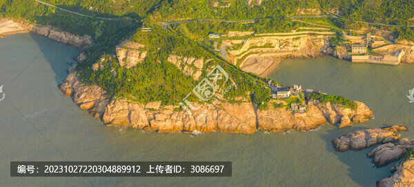 中國浙江溫州溫嶺石塘半島海岸