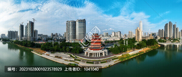 南寧市邕州閣風(fēng)光