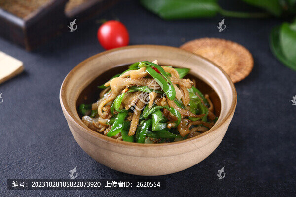 小碗青椒羊肚絲
