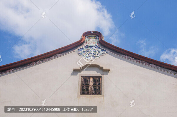漳州閩南建筑山墻山花