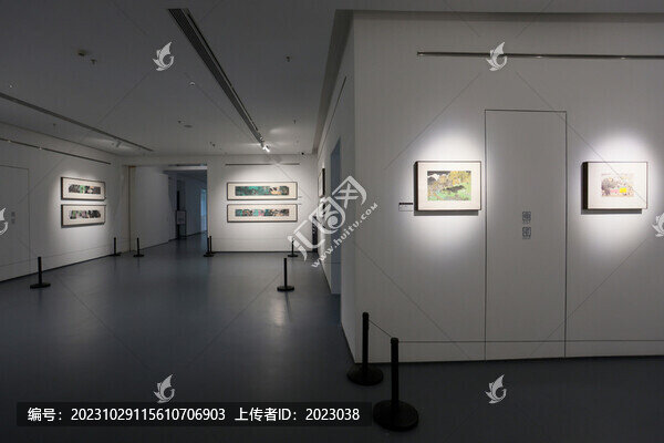 大芬美術館盧禹舜中國畫作品展