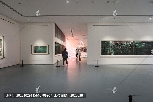 大芬美術(shù)館盧禹舜中國畫作品展