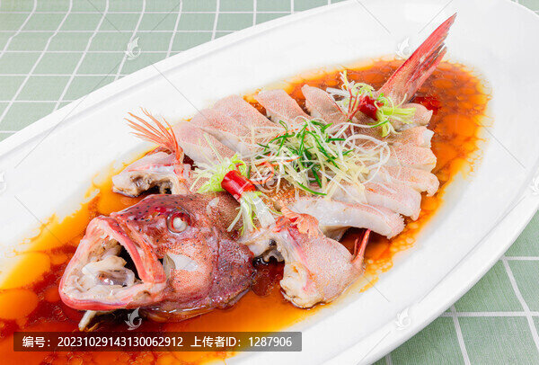 廣式蒸東星斑