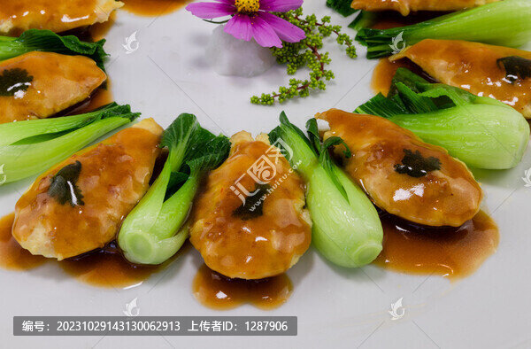蠔汁琵琶豆腐