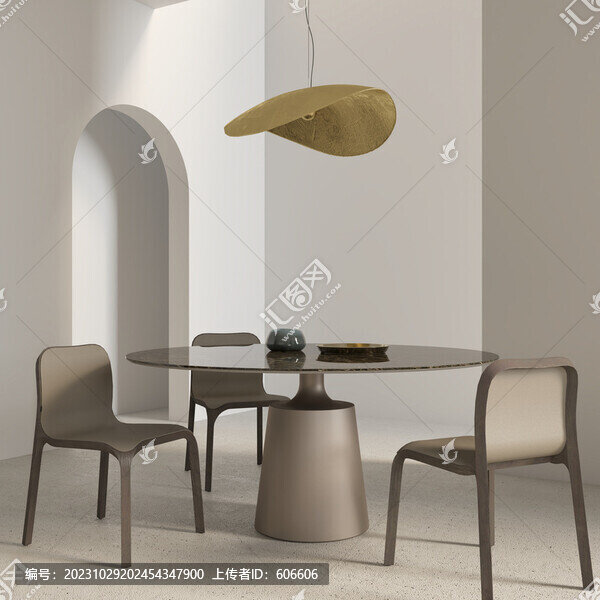侘寂餐桌墻布壁畫背景場景圖