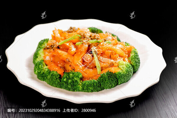 脆筍燒蹄筋