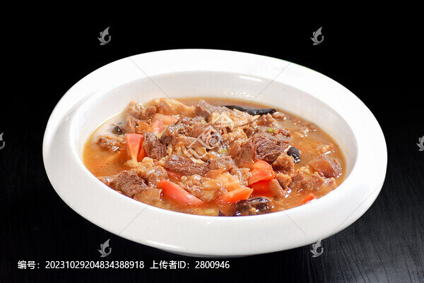 大紅柿子燉牛肉
