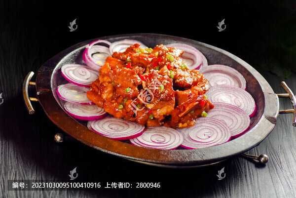鐵板牛仔骨