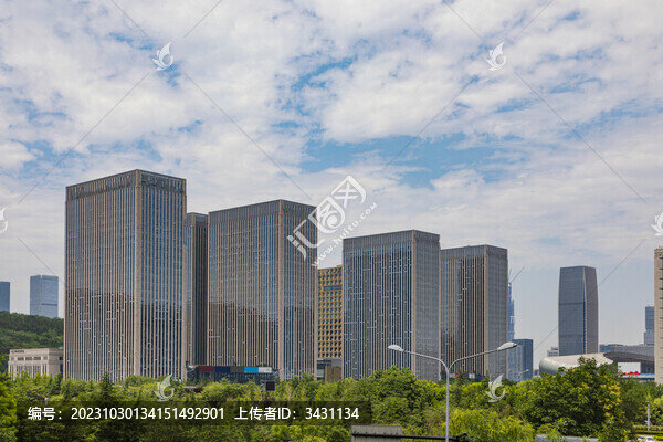 山東濟南奧體中心片區(qū)高樓
