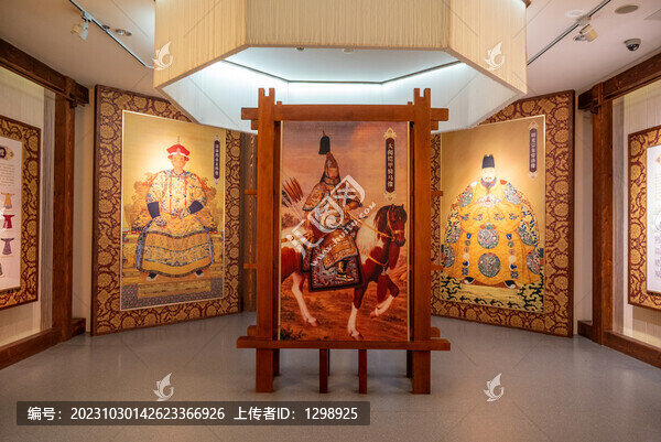 博物館古代帝王像