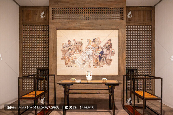 古代實(shí)木家具桌椅