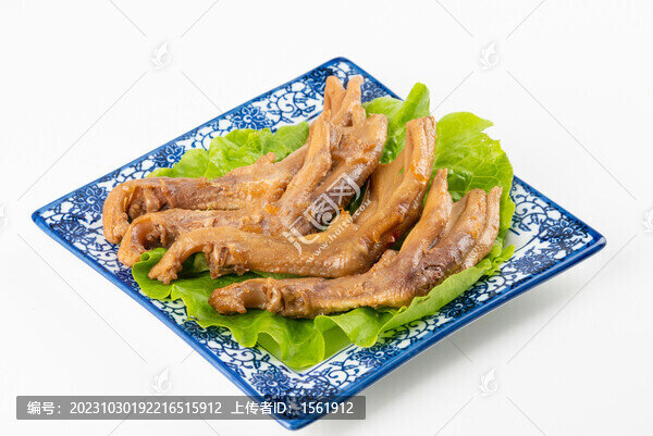 五香鹵鴨掌