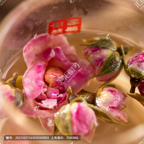 沖泡玫瑰花茶