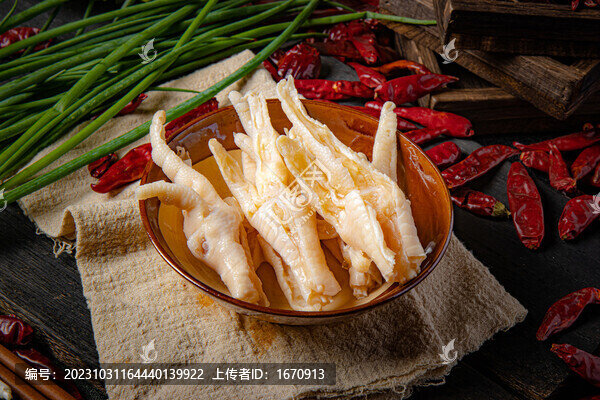 火鍋菜品無骨雞爪