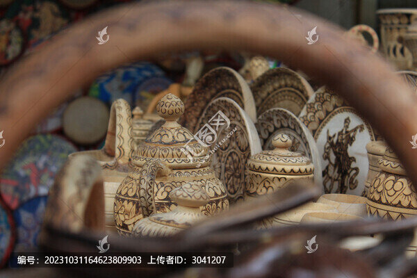 喀什職人街手工藝品
