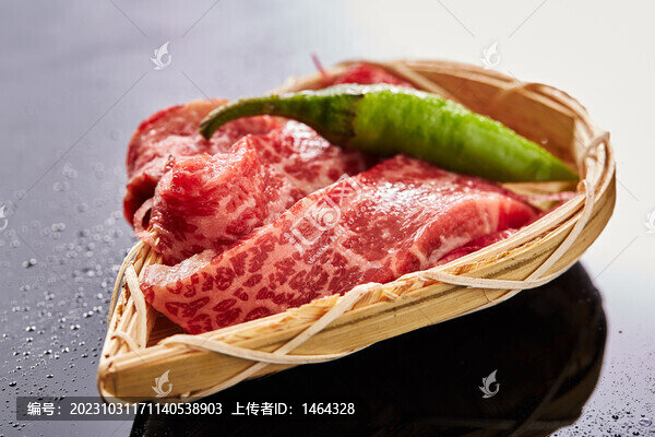 雪花牛肉