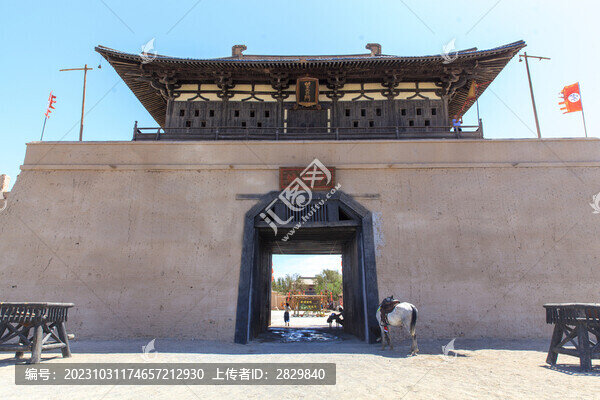 敦煌古城景區(qū)
