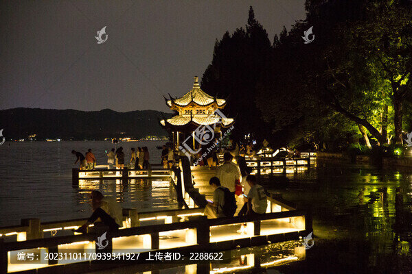 西湖夜景