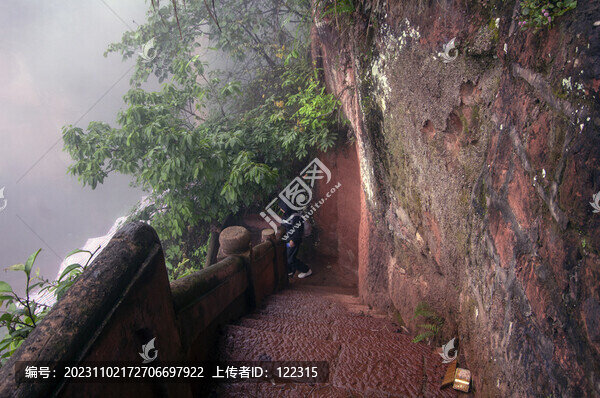 丹霞地質(zhì)旅游棧道