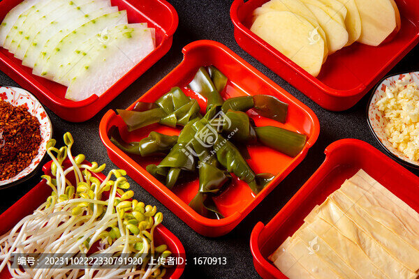 冒菜菜品海帶結(jié)